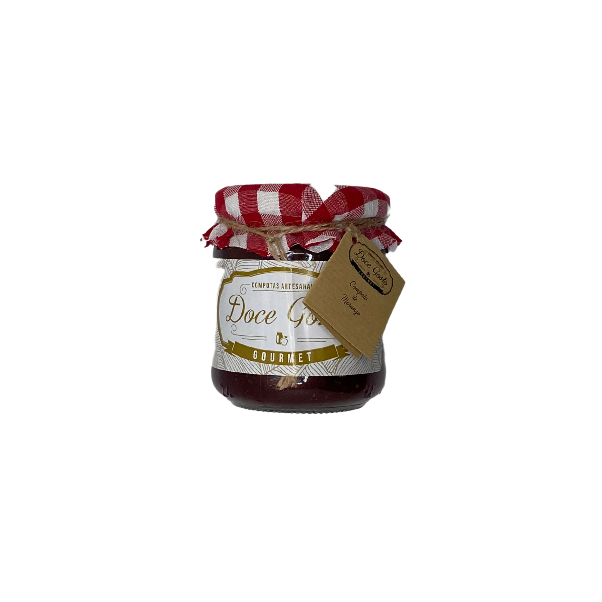 COMPOTA ARTESANAL DE MORANGO