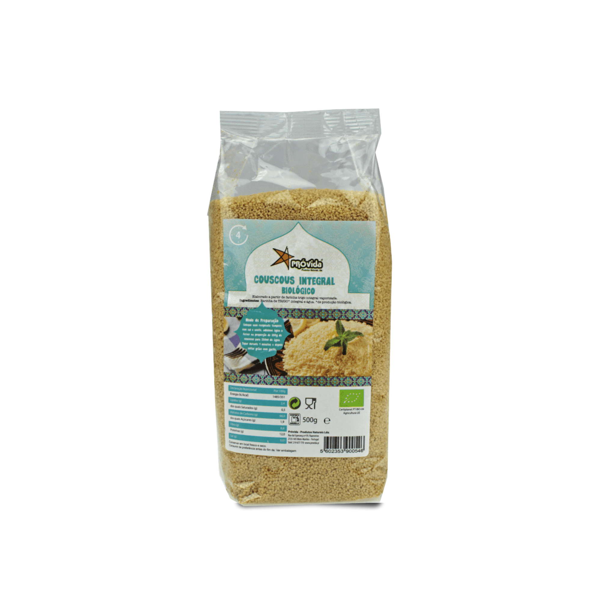 COUSCOUS INTEGRAL BIOLÓGICO