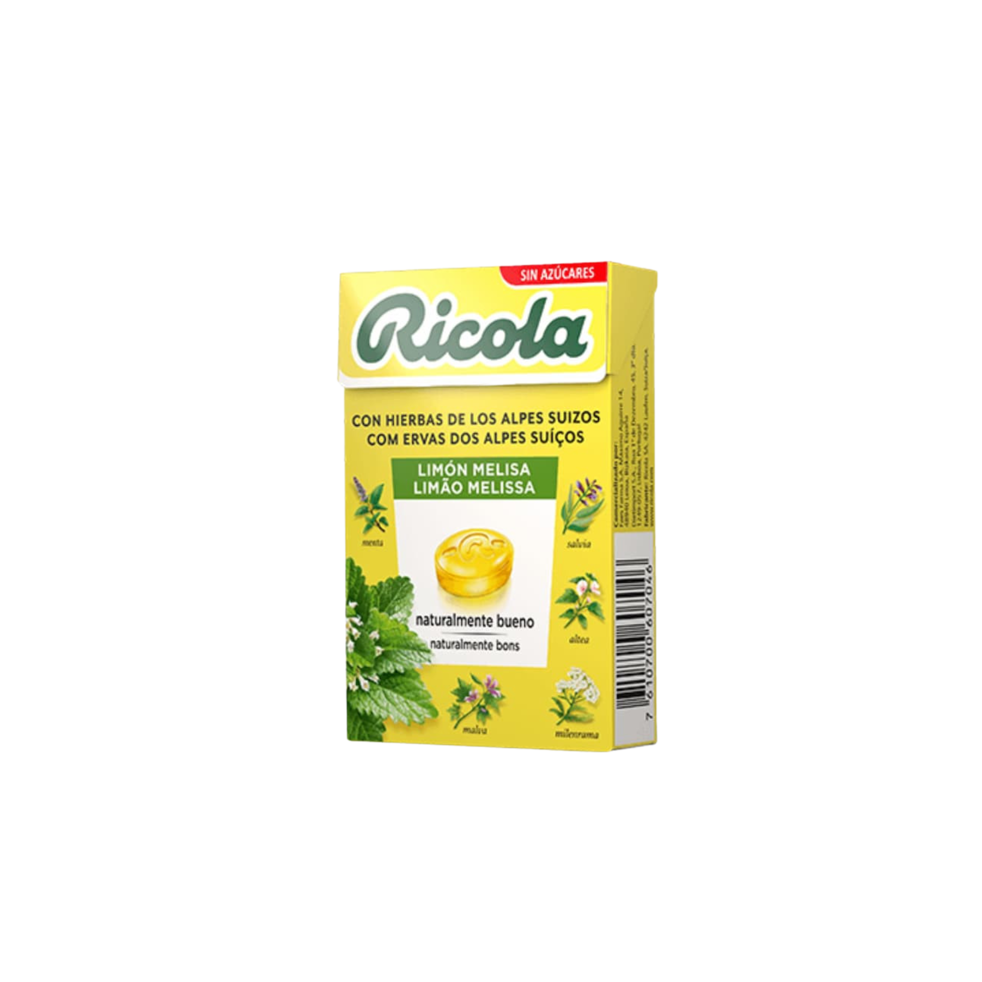 REBUÇADOS DE LIMÃO E MELISSA